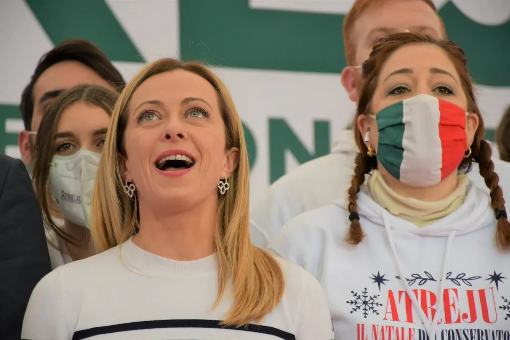 Đorđa Meloni favorit na izborima