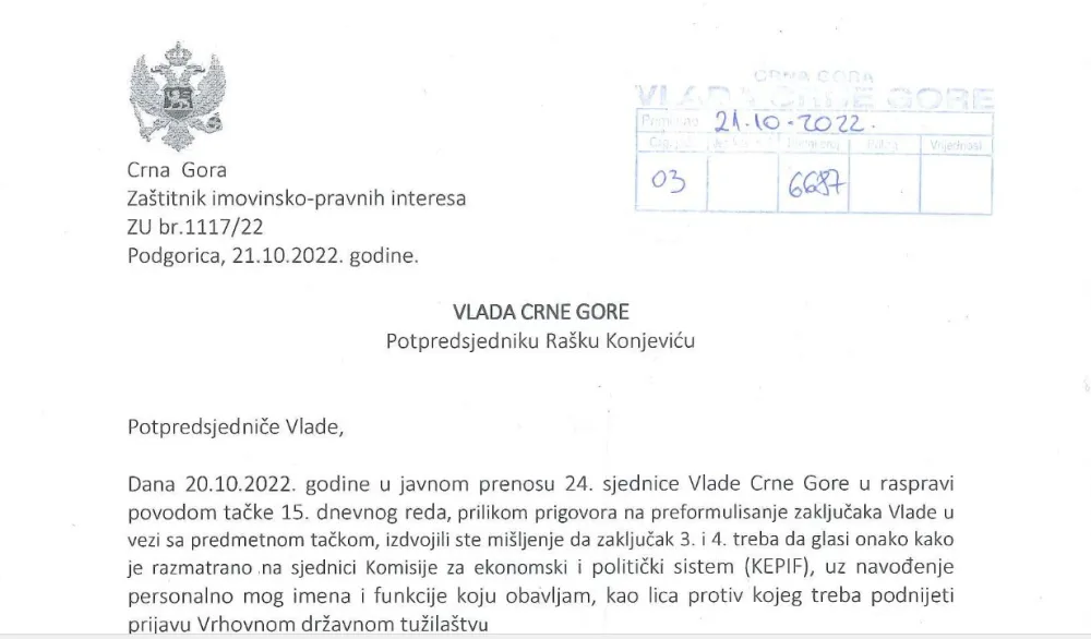 Reagovanje Bojane Ćirović