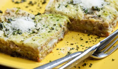 Lazanje sa keljom i brokolijem