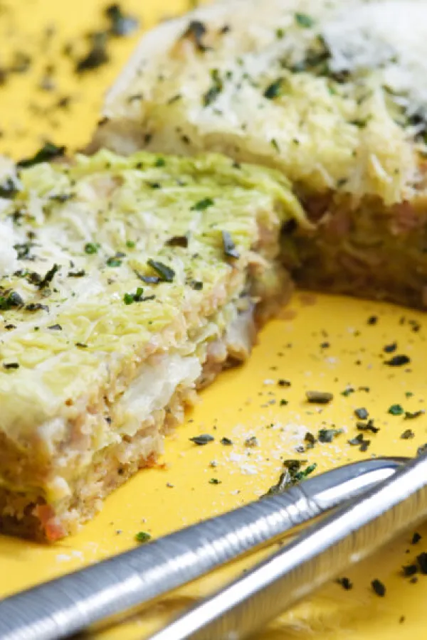 Lazanje sa keljom i brokolijem