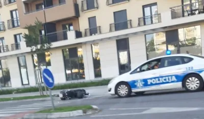 Podgorica: Oboren motociklista