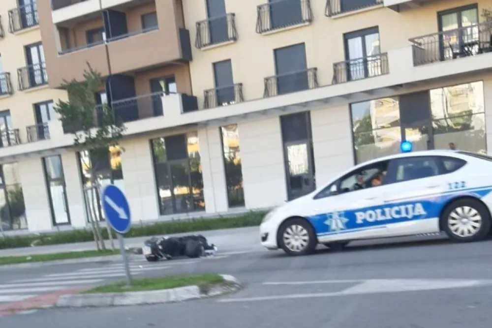 Podgorica: Oboren motociklista