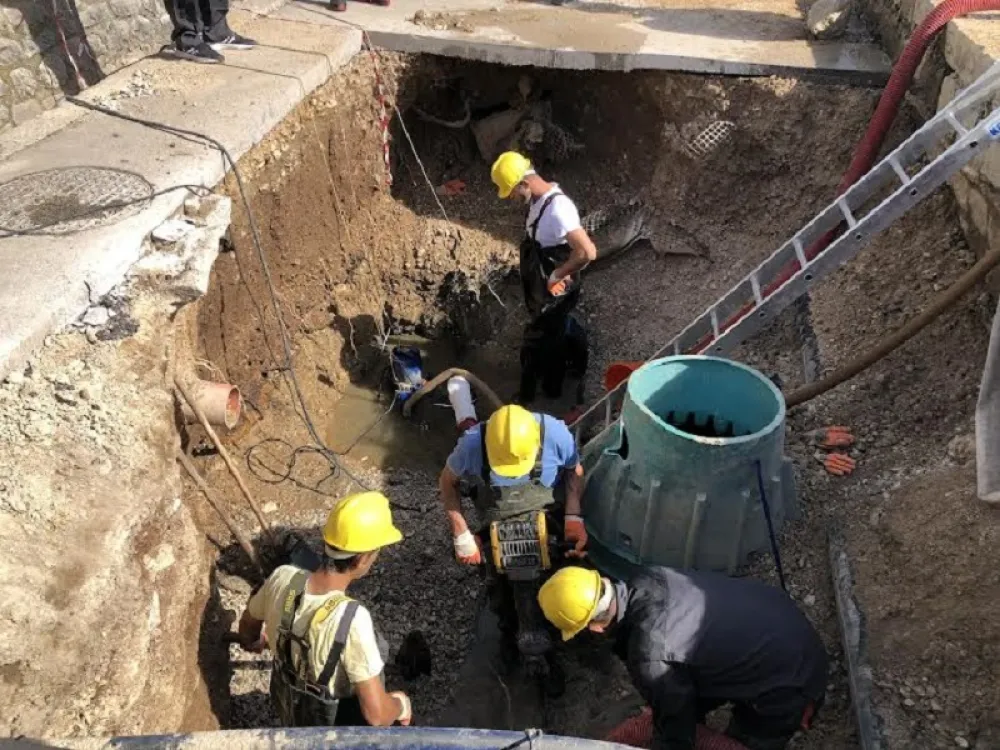 Санација квара у Ђеновићима