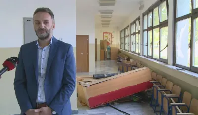 Vandali u O&Scaron; "&Scaron;tampar Makarije" polomili prozore i inventar
