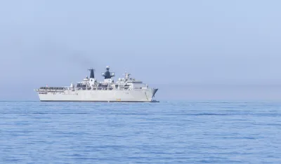 Britanski brod u Baru