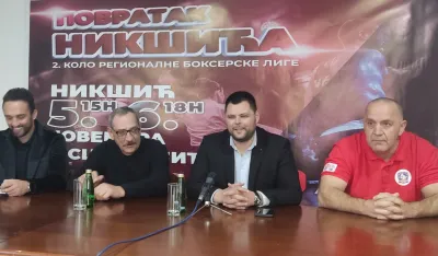 Sa pres konferencije u SC Nik&scaron;ić