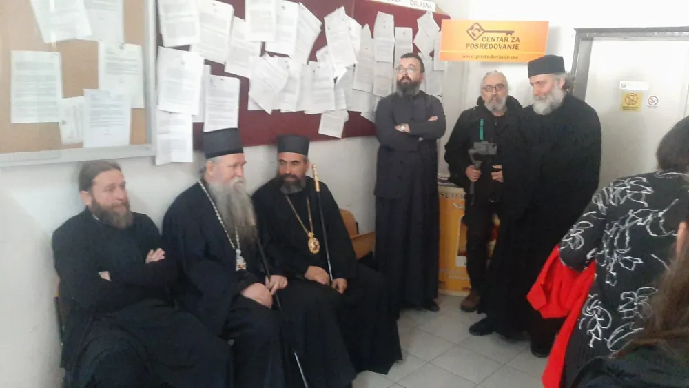 Mitropolit Joanikije u Osnovnom sudu u Nik&scaron;iću