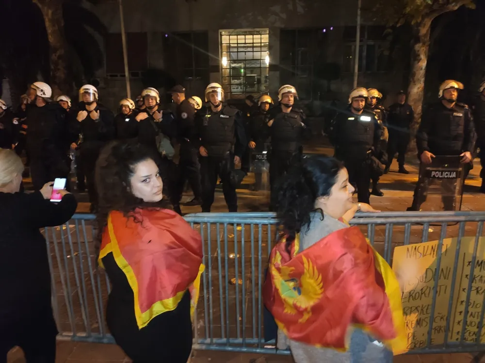 Policija ispred Skup&scaron;tine