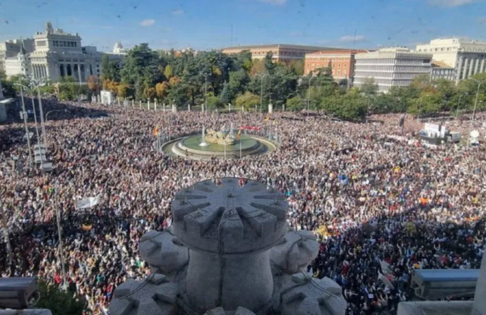 protest u madridu