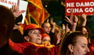 DPS protest, dps protest, zakon o predsjedniku, DPS, Komite