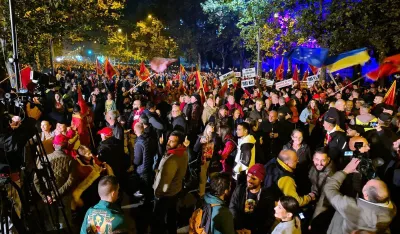 IMA NAS, protest ispred Skup&scaron;tine