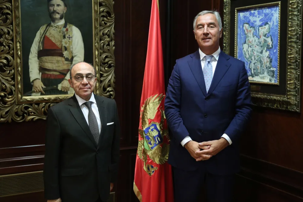 Đukanović visoko ocijenio politiku Egipta i doprinos očuvanja mira