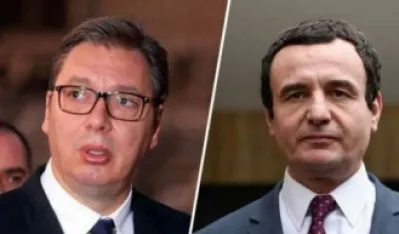 Aleksandar Vučić i Aljbin Kurti
