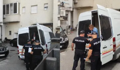 -/PRIVOĐENJE KRSTOVIĆA - FOTO: ŽANA BOJANIĆ