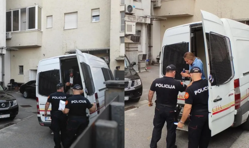 -/PRIVOĐENJE KRSTOVIĆA - FOTO: ŽANA BOJANIĆ