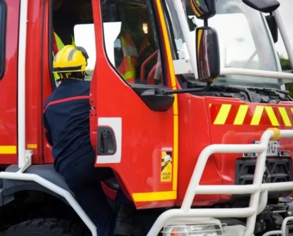 Ilustracija vatrogasci