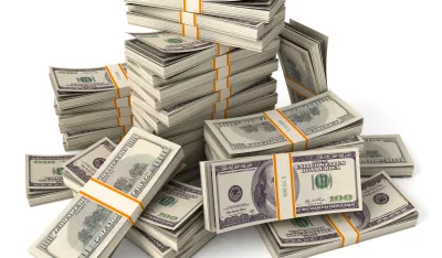 pare, novac, dolari, bogatstvo<br>Ilustracija