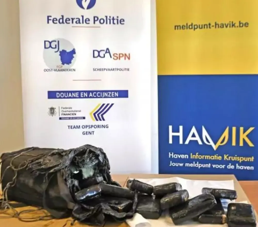 Belgijska policija prona&scaron;la kokain na brodu iz Kolumbije