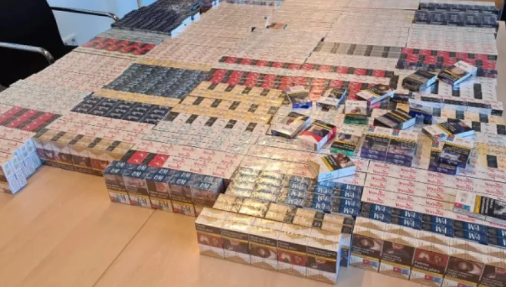 Policija prona&scaron;la 32.000 ilegalnih cigareta