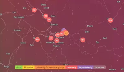 Sarajevo jutros treći najzagađeniji grad u svijetu