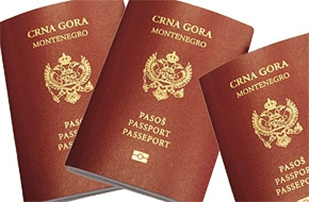пасоши Црна Гора