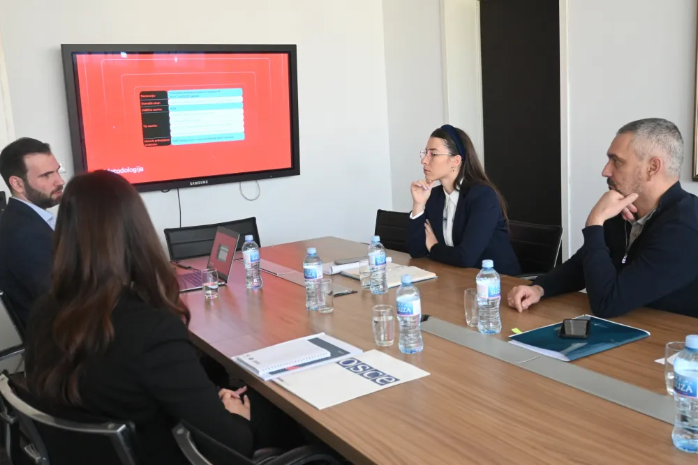 Prezentovano istraživanje Misije OEBS-a