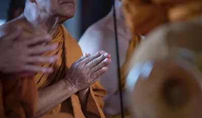 Monasi budističkog hrama<br><br>