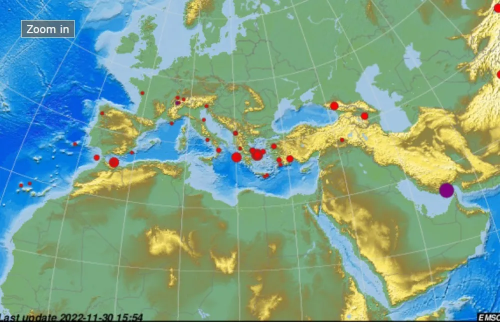 Zemljotres kod Rijeke