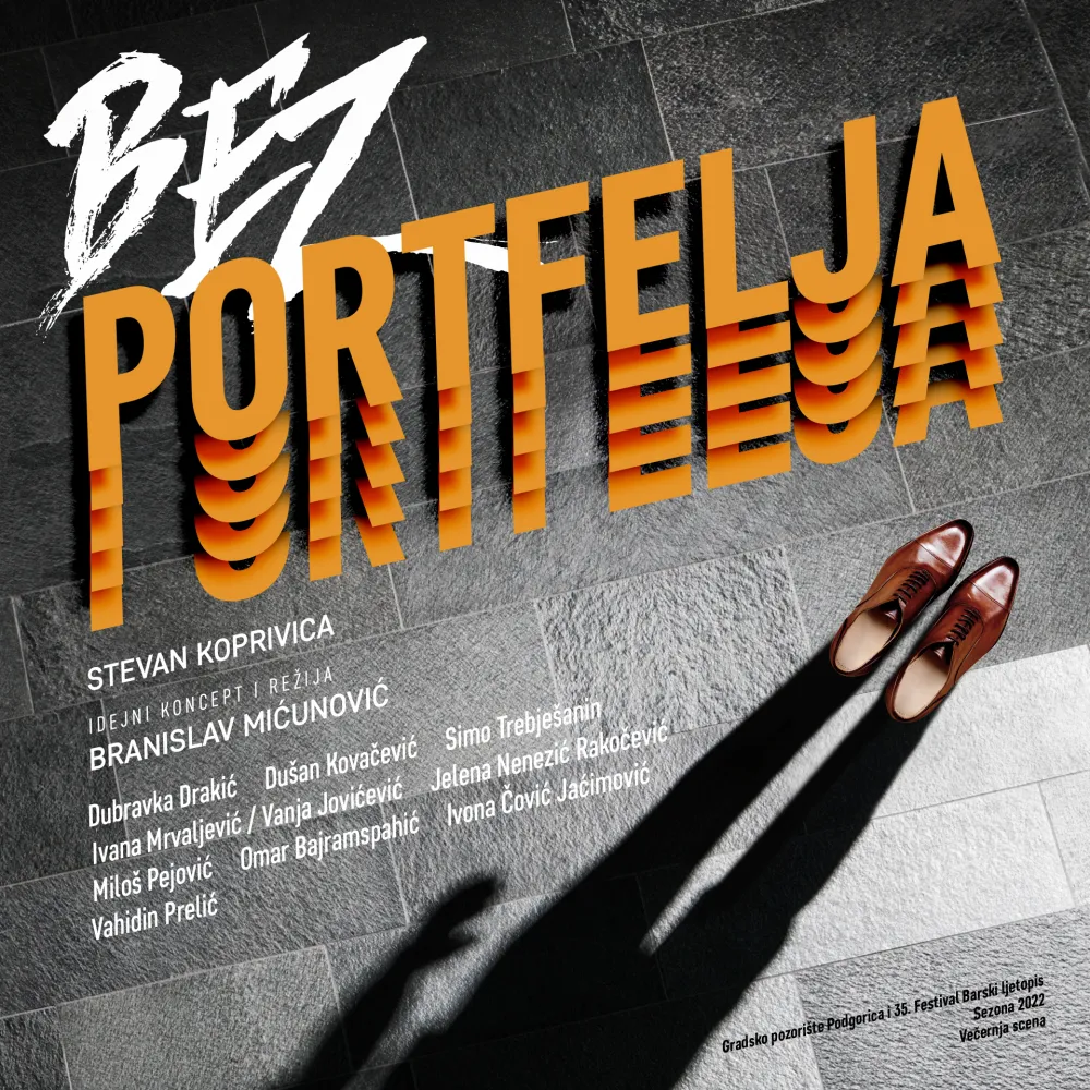 Плакат за представу (ФОТО: ГРАДСКО ПОЗОРИШТЕ ПОДГОРИЦА)