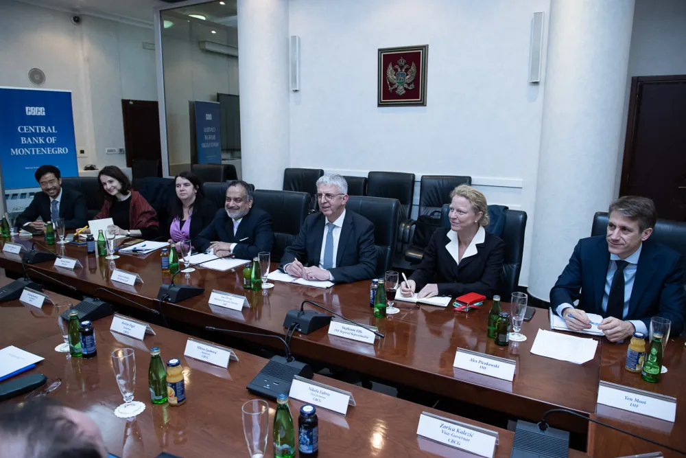 Započela zvanična posjeta MMF-a Crnoj Gori
