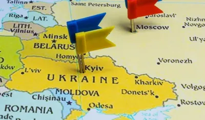 Мапа Украјине