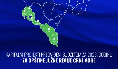 Predlog kapitalnih projekata za južnu regiju