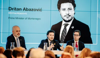 Abazović na panelu sa Ramom i Pendarovskim