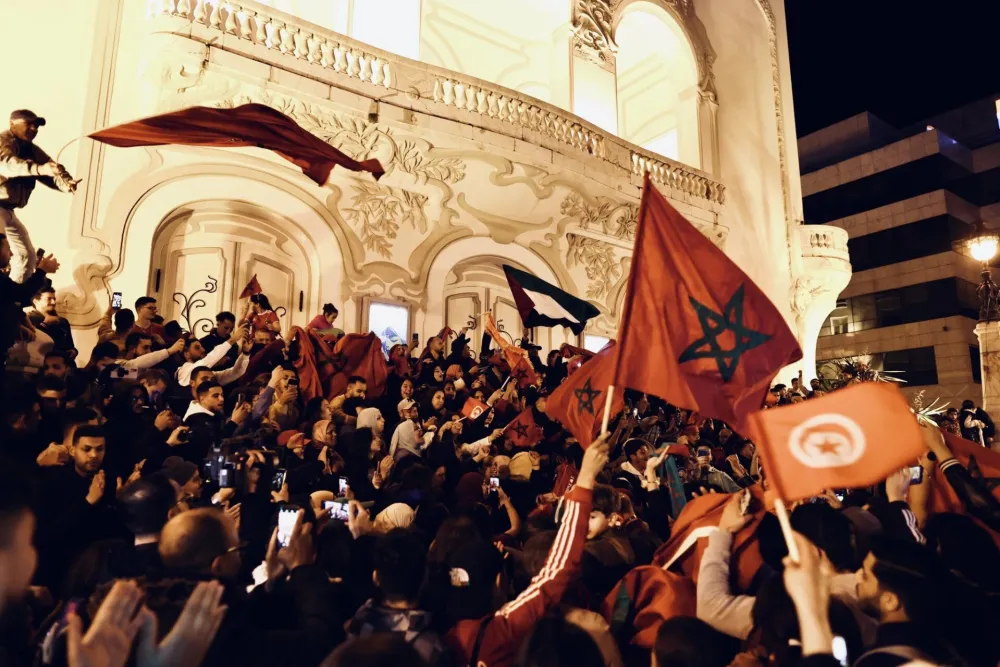 Tunis Demonstranti