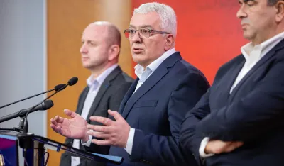 press df, df, Milan Knezevic, Andrija Mandic, Nebojsa Medojevic