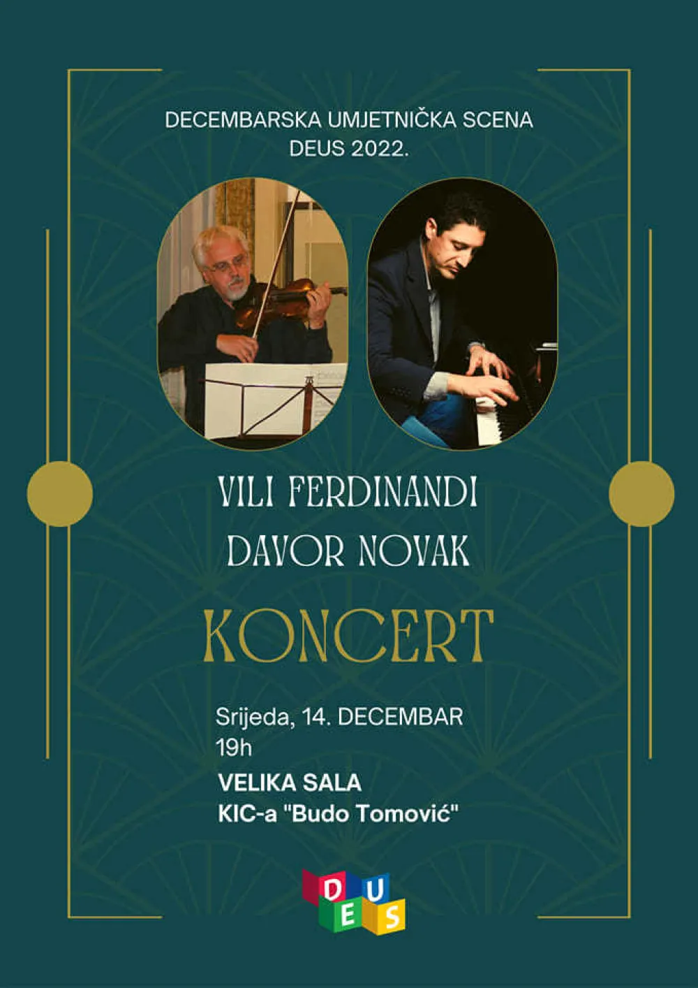 Koncert Vilija Ferdinandiјa i Davora Novaka