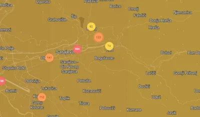 Sarajevo i jutros među najzagađenijim gradovima svijeta