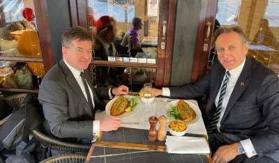Ranko Krivokapić i Miroslav Lajčak