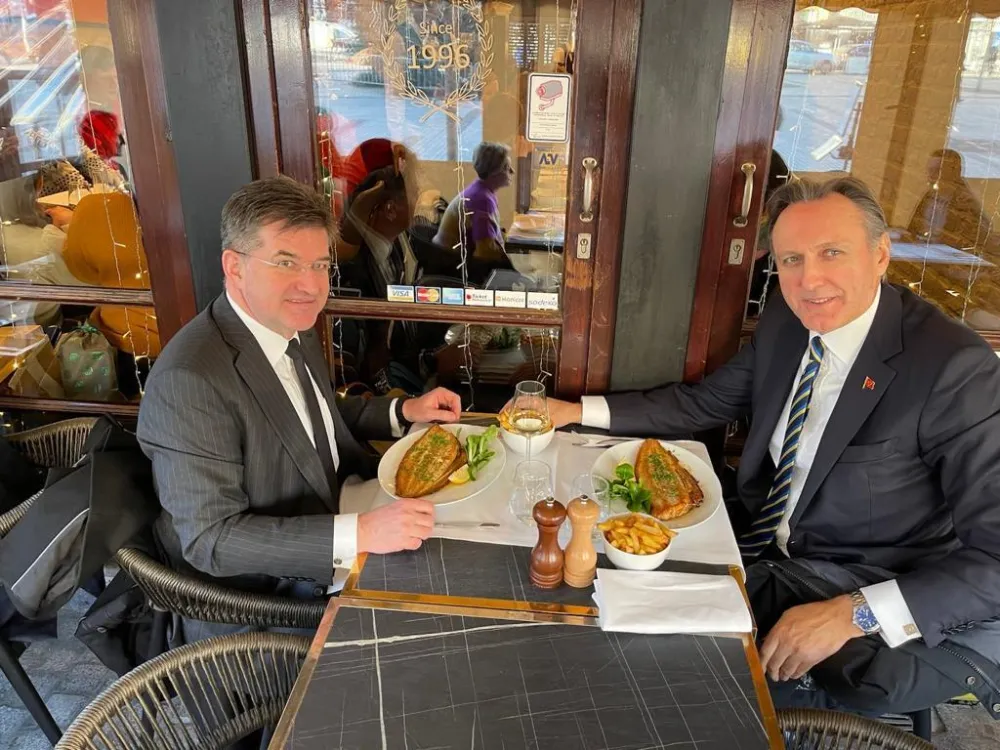 Ranko Krivokapić i Miroslav Lajčak