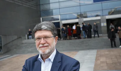 Torino PICULA in front of the EP in Brussels