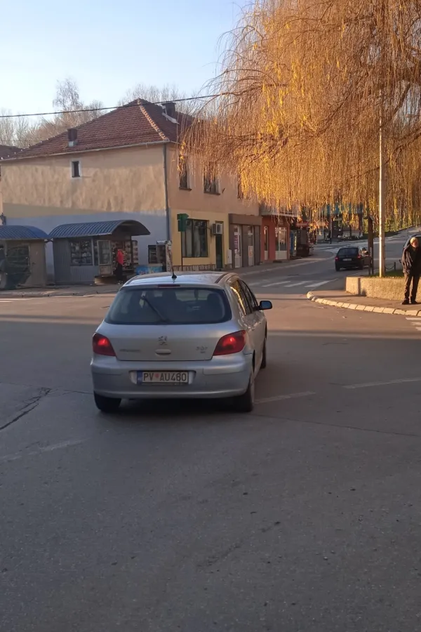 Једна од раскрсница у Пљевљима на којој је у плану постављање семафора