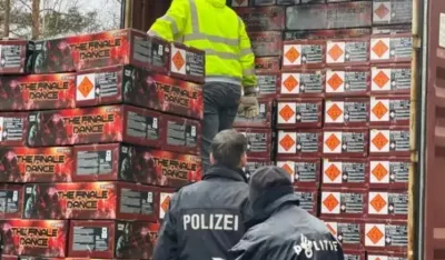 Njemačka: Oduzeto 250.000 kilograma vatrometa