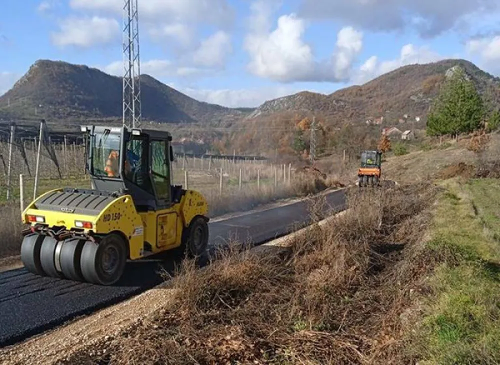 U Župi za godinu asfaltirano 11 kilometara puteva