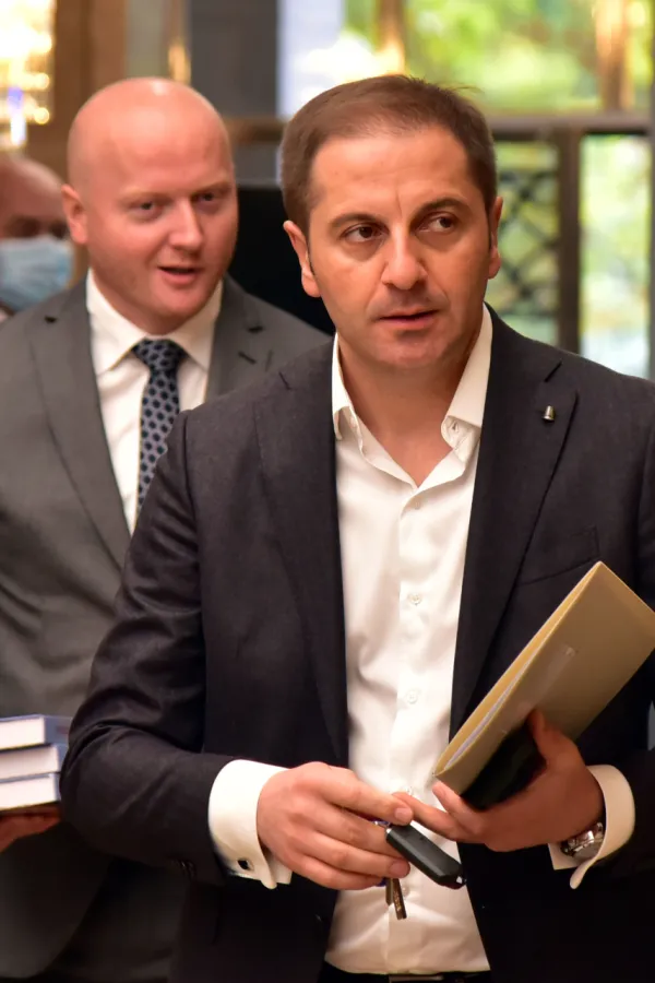 Skupstina Crne Gore,Damir Sehovic i Dragan Vukica