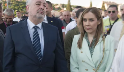 Zdravko Krivokapic i vesna Bratic