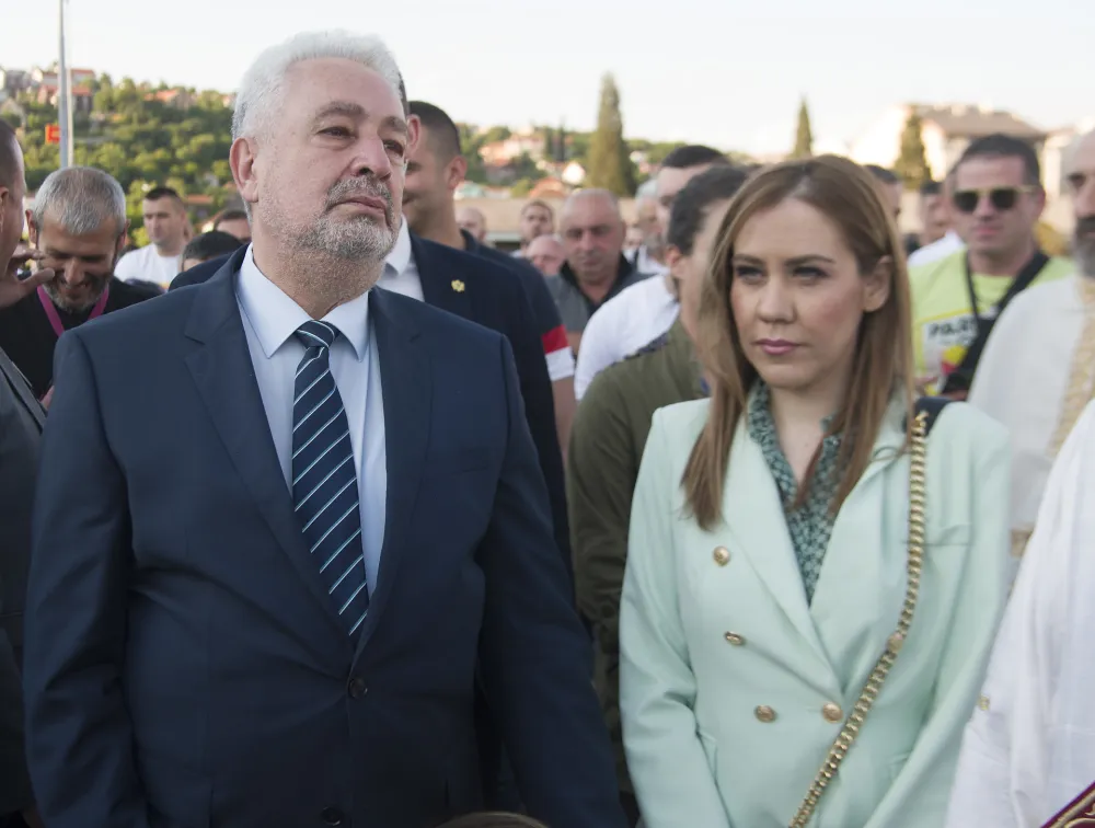 Zdravko Krivokapic i vesna Bratic