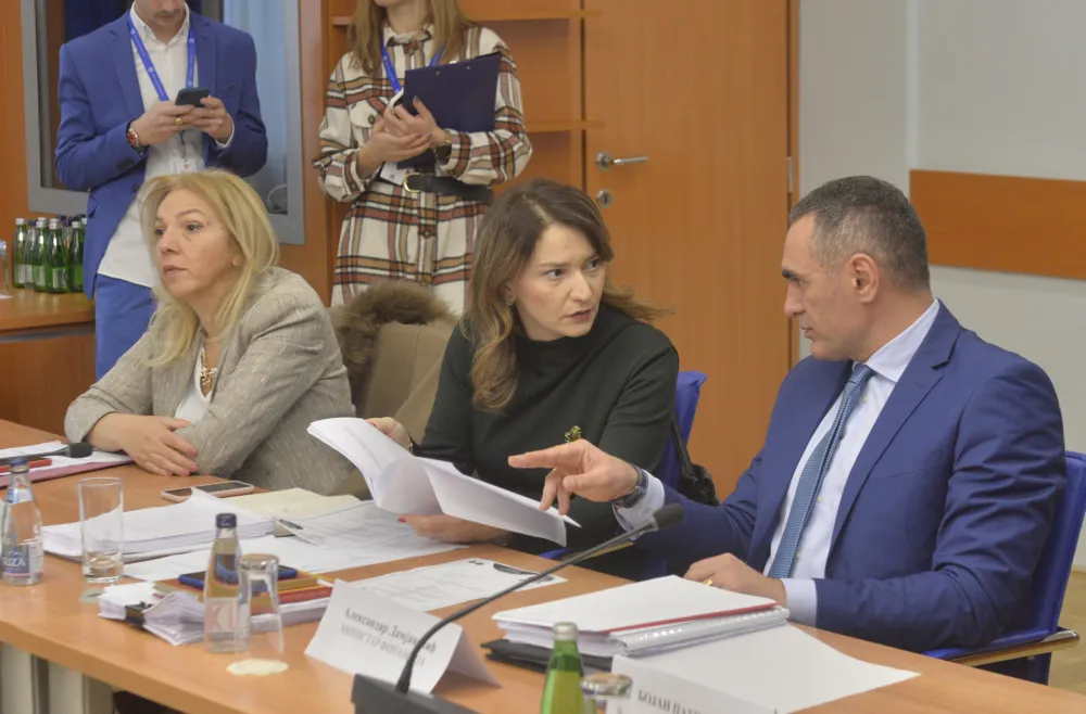 Odbor za ekonomiju, Aleksandar Damjanovic, Jelena Jovetic, Olga Uskokovic