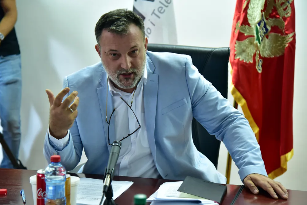 Savjet Radio televizije Crne Gore izbor generalnog direktora,kandidat Nikola Markovic