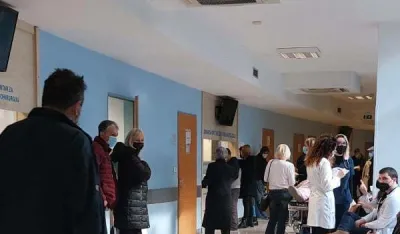 Пацијети на Поликлиници