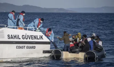 Ilustracija<br>spasavanje migranata